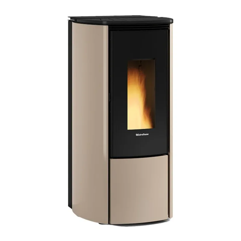 Extraflame katia 9 5.0 evo - Taupe mat poêle à granulés evolution line