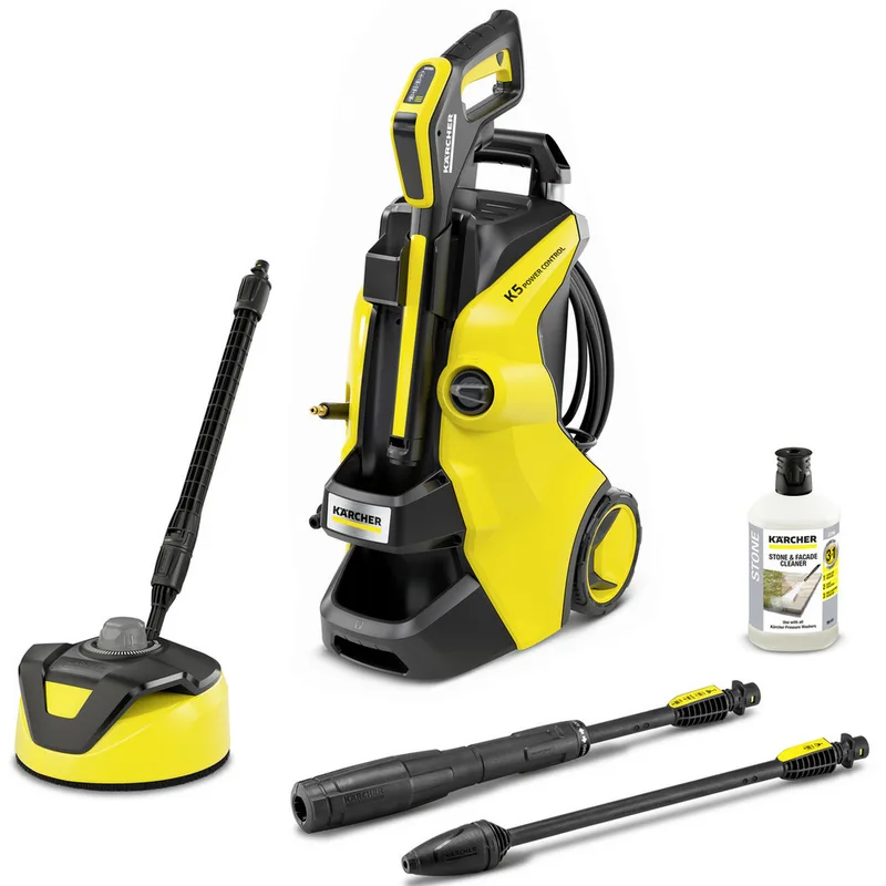Karcher K5 Power Control Flex Home - Nettoyeur haute pression avec lave-sols T5 - 145 bar - 500 l/h