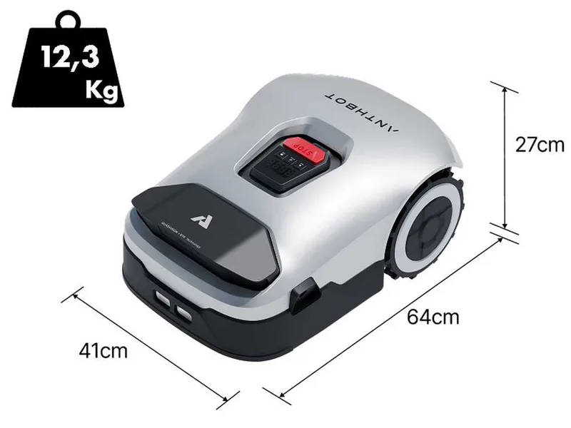 Anthbot Genie 800 - Robot tondeuse - Sans installation