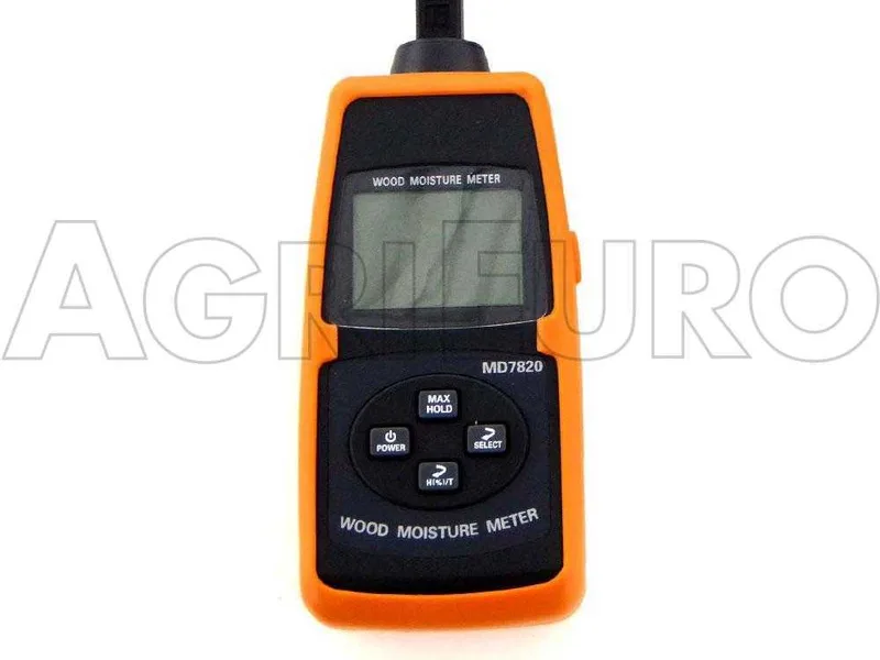 Hygromètre professionnel MD 7820 - testeur doseur d'humidité et température du bois