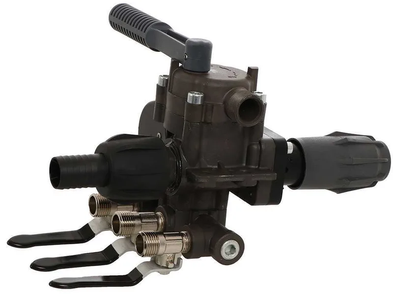 Groupe de commande Comet HPR 2 à 3 voies 150 l/min régulation haute pression, moyenne et basse pression