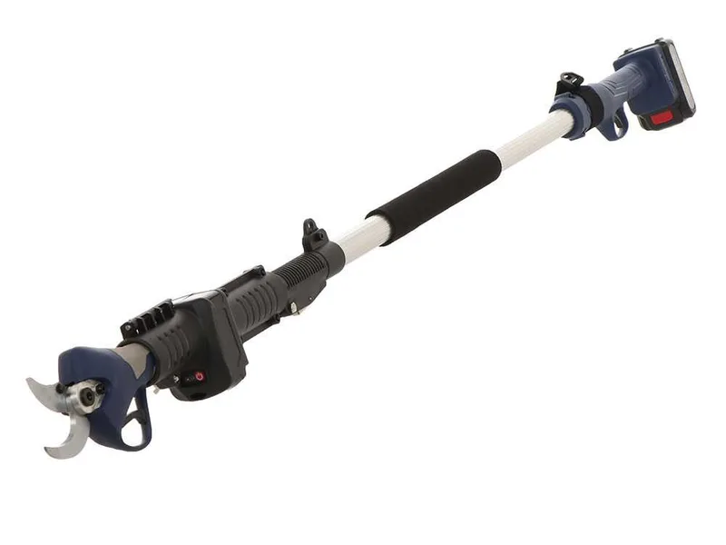 Sécateur électrique de taille BullMach ARTEMIS 40 - avec perche de 1.5 à 2.1 m - Diamètre de coupe 40 mm