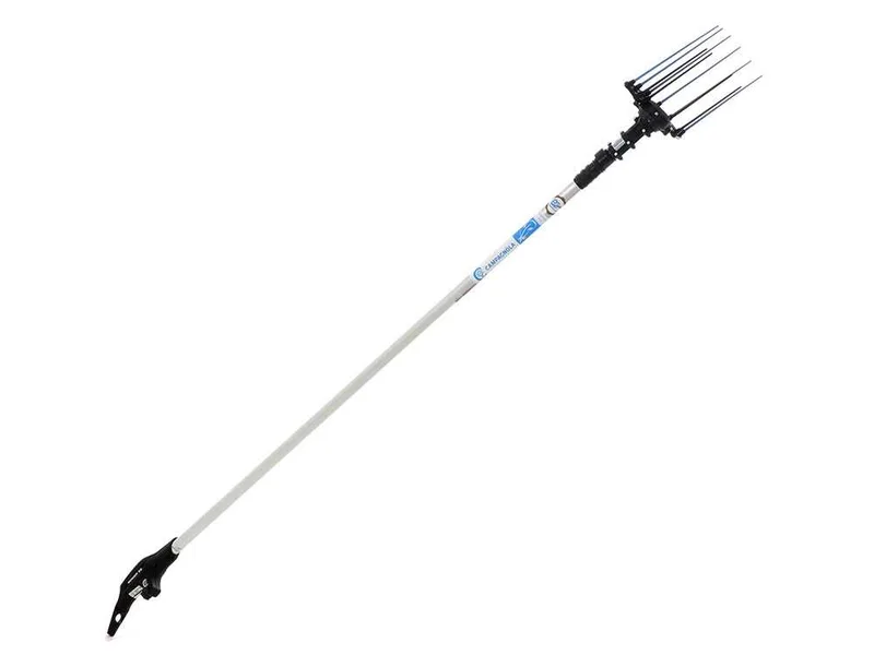 Peigne vibreur électrique à batterie Campagnola Nuovo Holly 58V - perche télescopique aluminium 185-270 cm