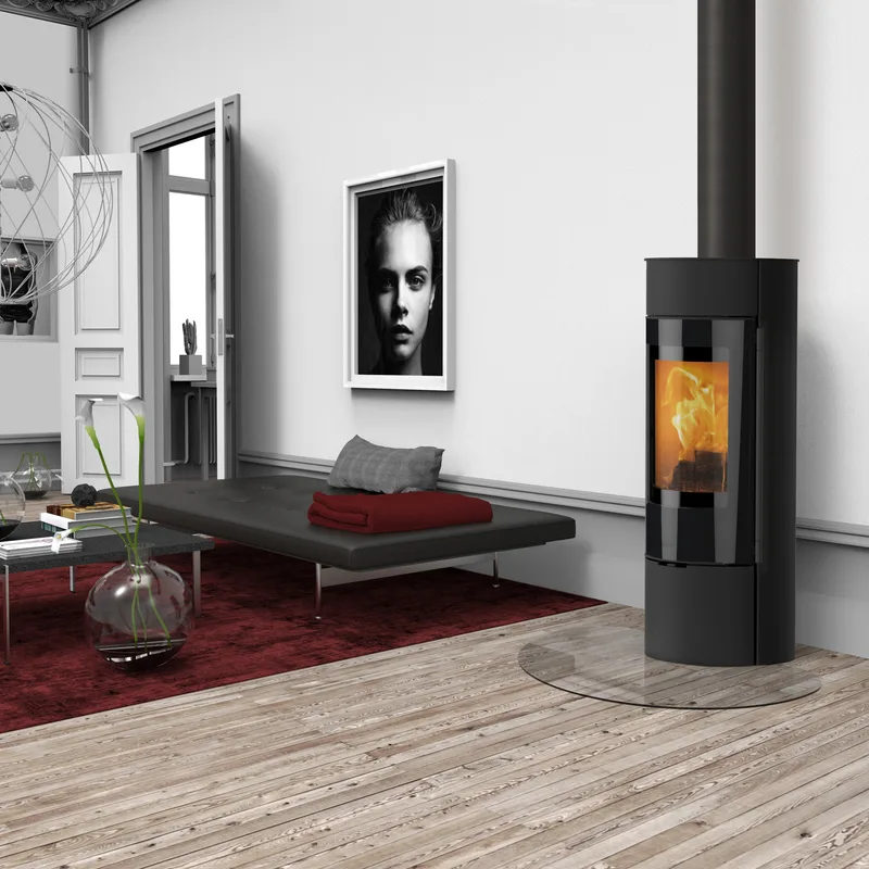 Lotus Prestige Magic 40 poêle à bois noir