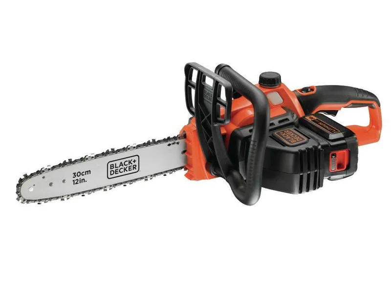Black&Decker GKC3630L20-QW - Tronçonneuse à batterie au lithium 36V 2Ah - Guide de 30 cm