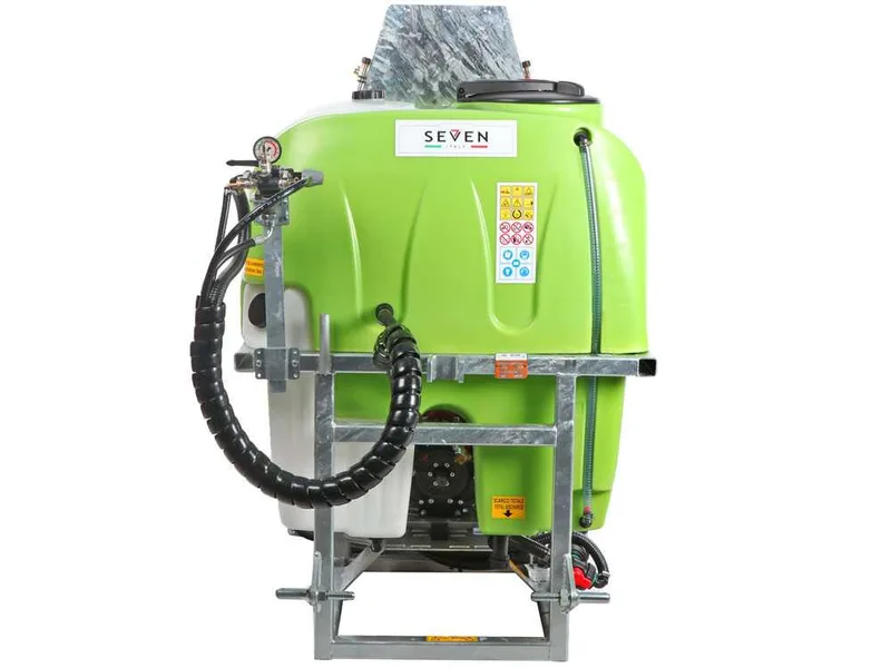 Seven Italy 400 - Atomiseur porté sur tour pour pulvérisation - Capacité 400 L - Pompe APS 71