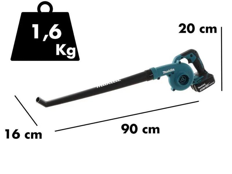 Makita DUB186Z - Souffleur de feuilles à batterie