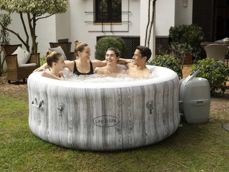 Bestway Lay-Z-Spa Fiji AirJet 60085 - Ø180x66 cm - Spa gonflable à hydromassage