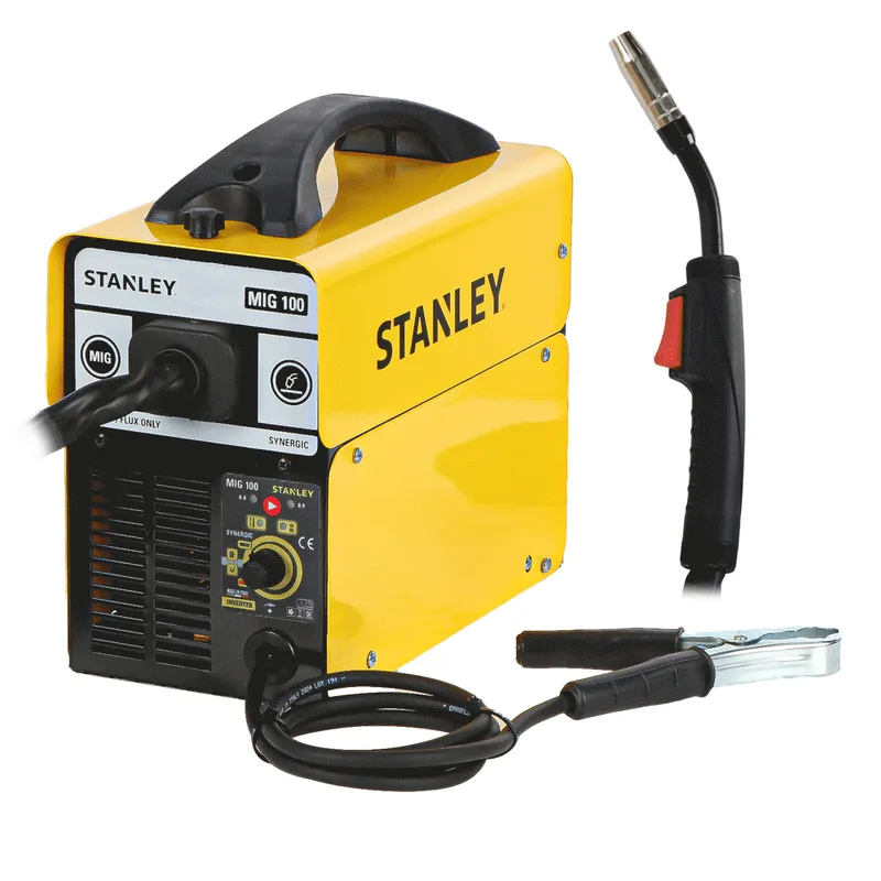 STANLEY MIG 100 - Poste à souder Inverter (MIG) - Pour soudage NO GAZ