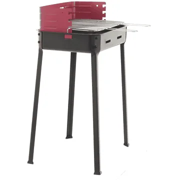 Mille Flavia s/r 45 - Barbecue à charbon en fer artisanal - 45,5x29,5 cm