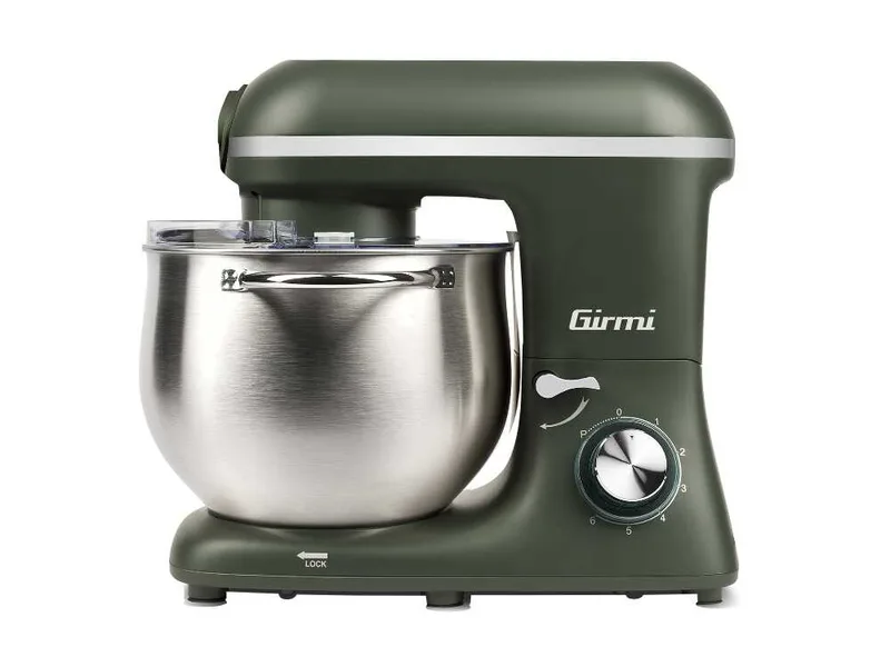 Girmi Gastronomo Plus IM5003 - Batteur mélangeur planétaire - Cuve de 8 litres