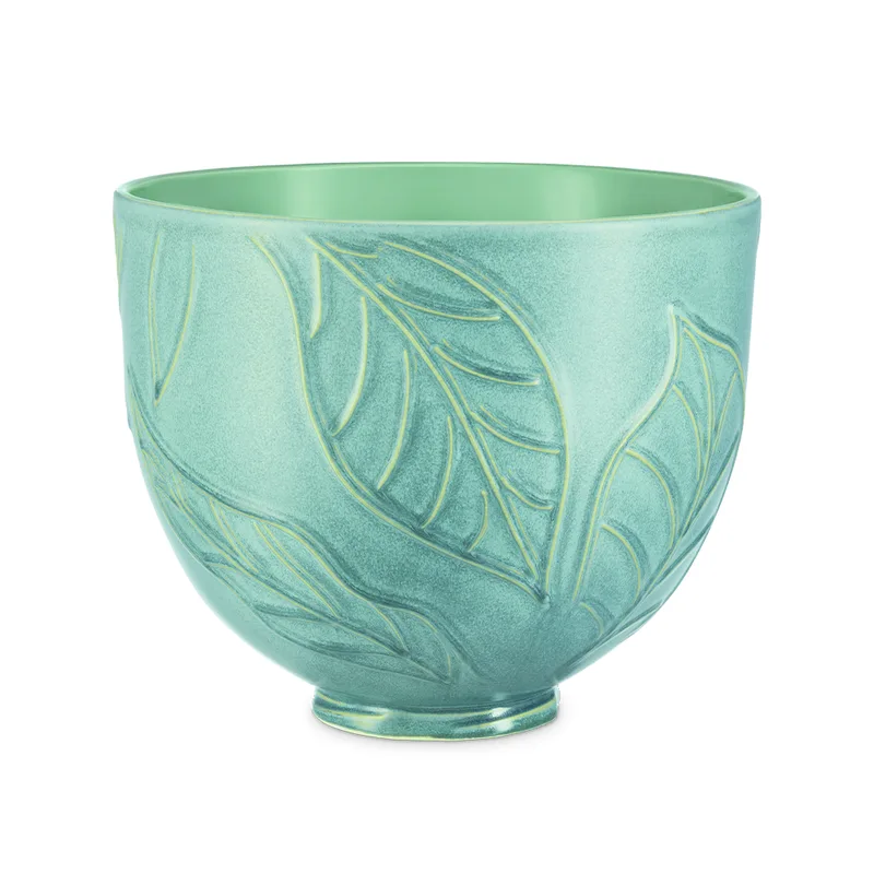 KitchenAid Spring Leaves - Bol en céramique 4,7 L