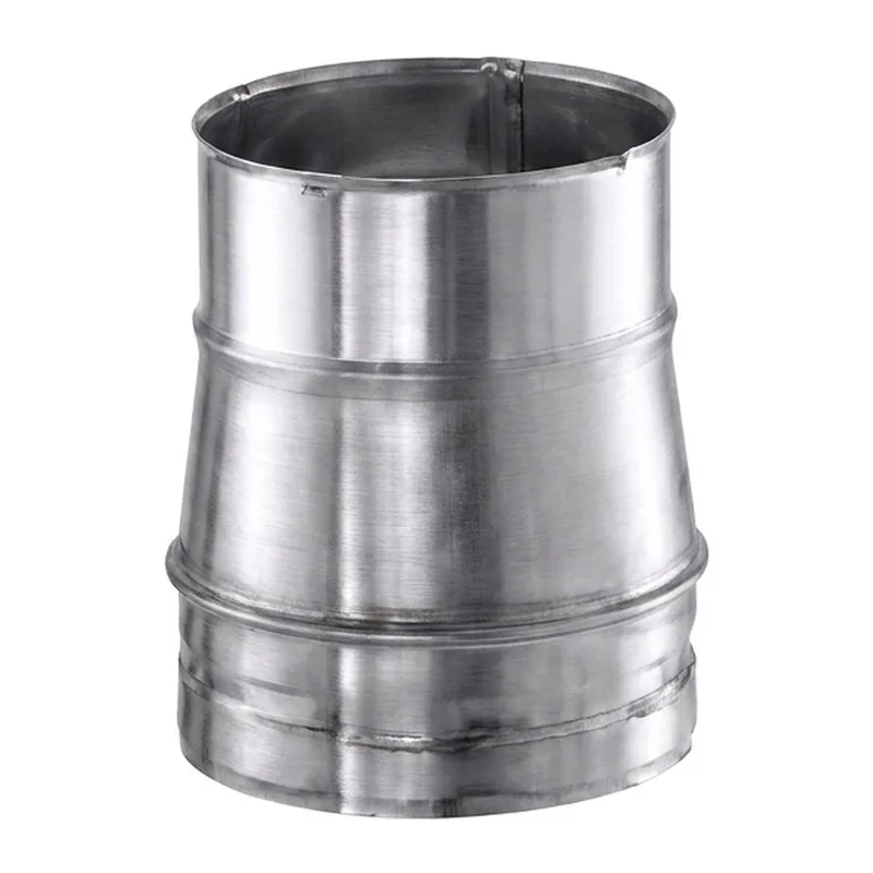 Schiedel Transition PPL extrémité mâle ovale vers manchon ronde Ø 180 mm