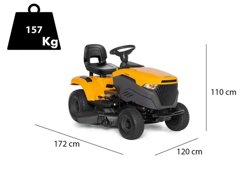 Stiga Tornado 398 - Tondeuse autoportée avec éjection latérale et mulching