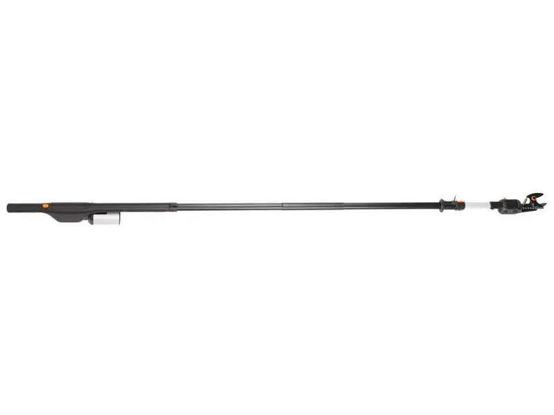 Fiskars eTree Pruner bypass - Échenilloir à batterie - 240/400 cm - 24 V - 2 x 12 V 4 Ah - Diamètre de coupe 32 mm