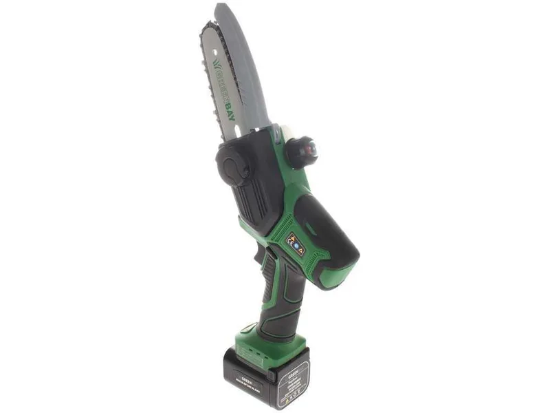 GreenBay Top Saw 5C - Élagueuse électrique à batterie - Avec 2 batteries de 16,8 V - 2 Ah