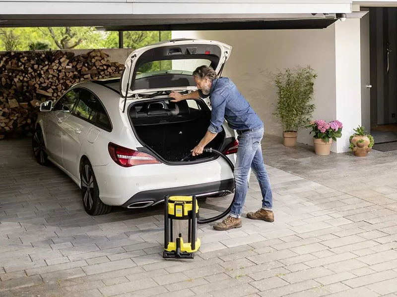 Karcher WD 3-18 S V-17/20 Battery Set - Aspirateur multifonction à batterie - Cuve inox - 17 L