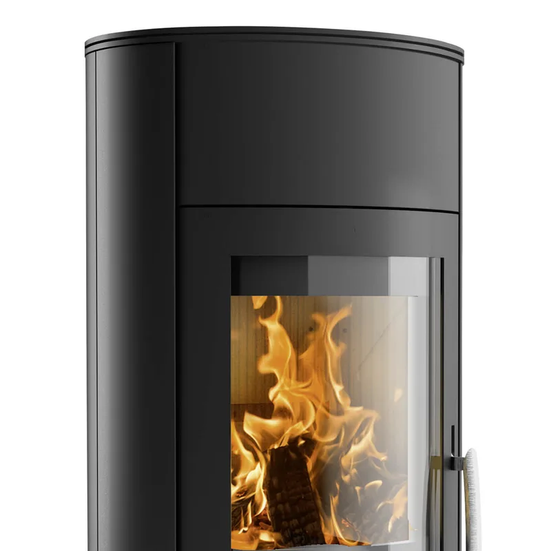 Poêle à bois Oranier Polar W+ 2.0 en acier noir