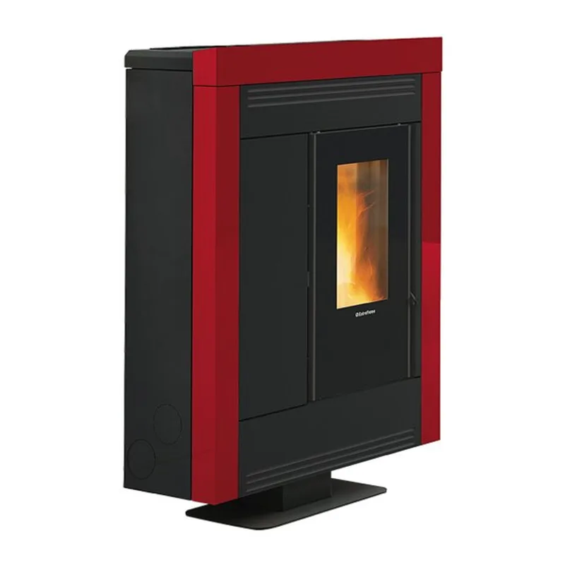 Extraflame souvenir PLUS steel 5.0 - Bordeaux rouge poêle à granulés