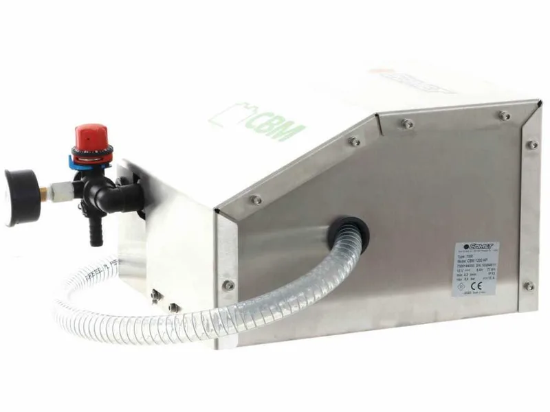Groupe moto-pompe à batterie de pulvérisation Comet CBM 1200 HP sur chariot avec réservoir de 55 lt