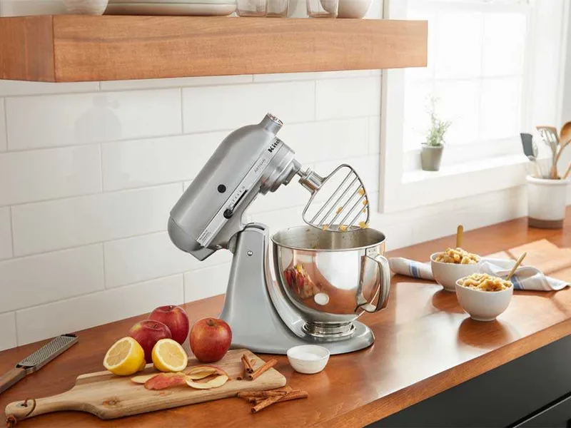 KitchenAid 5KSMPB5SS - Batteur à pâtisserie en acier inoxydable