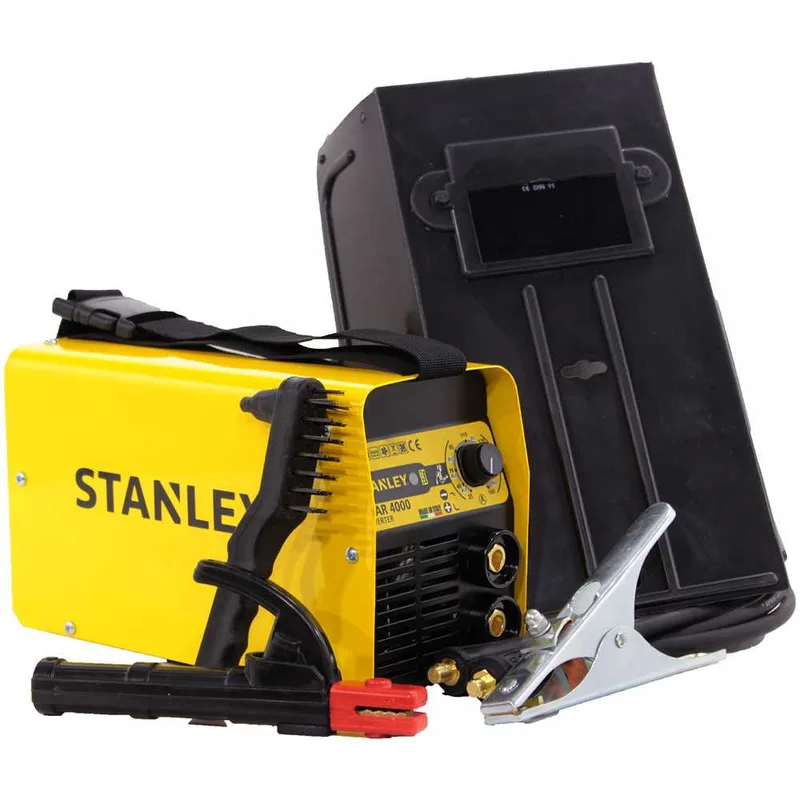 Poste à souder inverter MMA Stanley STAR 4000 - 160A max - 230V - cycle @160A - kit