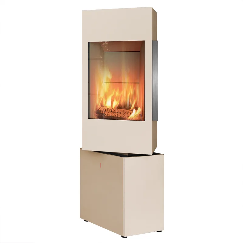Spartherm SEO S Poêle à bois Perle + 1 m³ de bois de chauffage