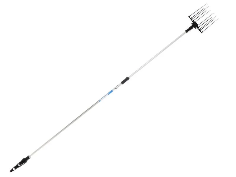 Peigne vibreur électrique à batterie Campagnola Nuovo Holly 58V - perche télescopique aluminium 185-270 cm