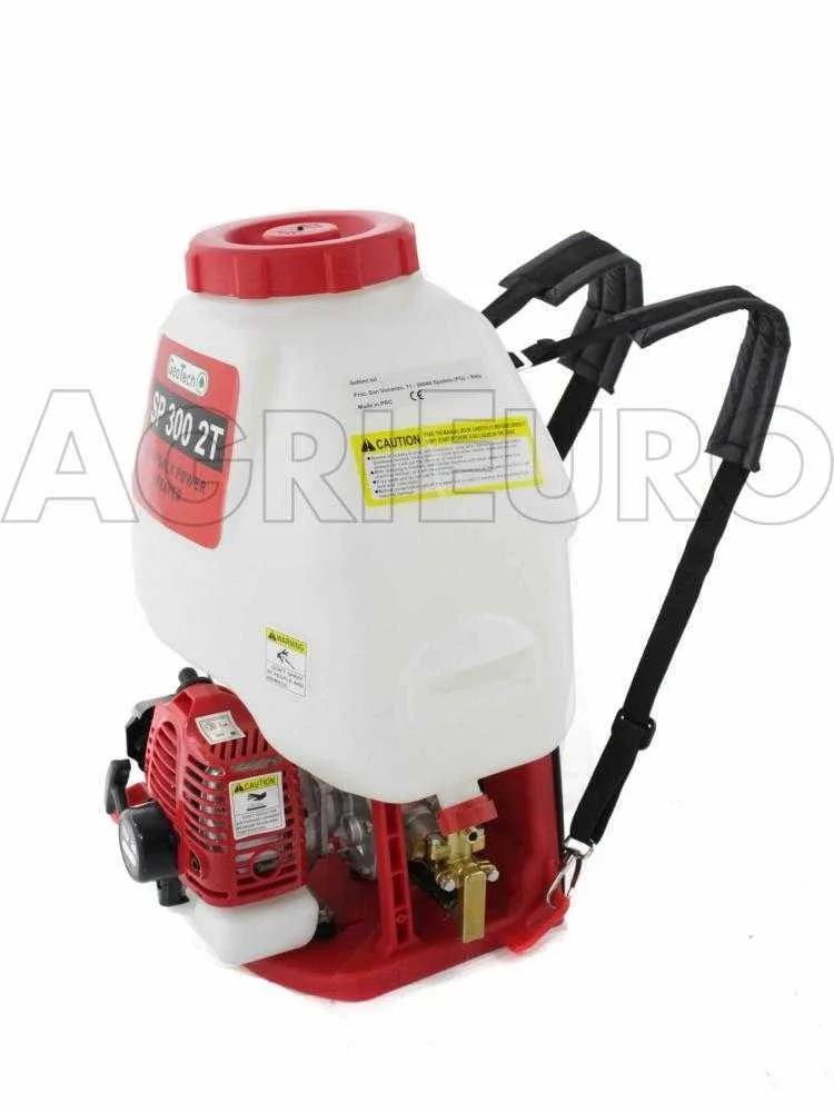 Pulvérisateur thermique à dos Geotech SP 300 2 T avec moteur 26 cc