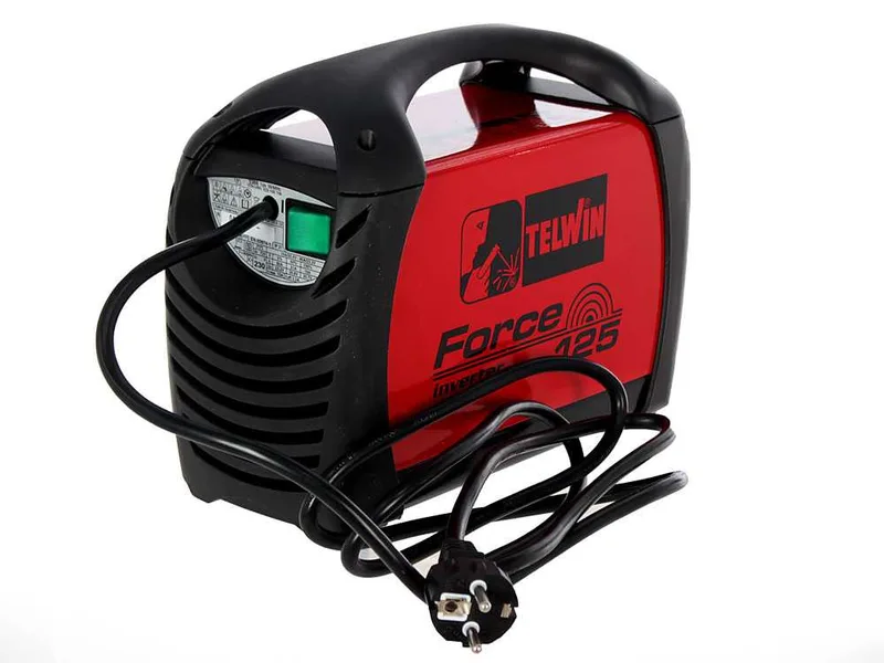 Poste à souder inverter à électrode courant continu Telwin FORCE 125 - puissance 80 A - Kit