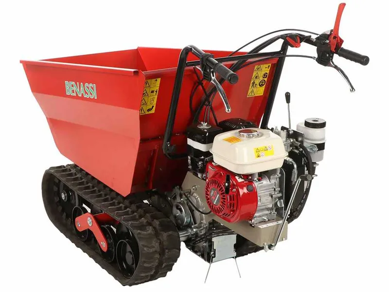 Benassi M503DH - Brouette à chenilles - Benne dumper hydraulique - Capacité 550 kg