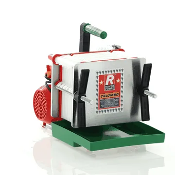 Rover Colombo 12 Inox - Filtre pour vin - Plaques et cartons-structure acier INOX - pompe pour vin