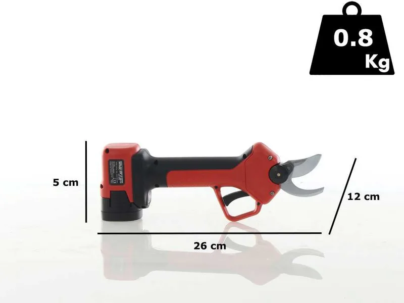 Sécateur électrique de taille Attila atf 17.25 li - 2 batteries incluses - 16.8V - 2,0Ah