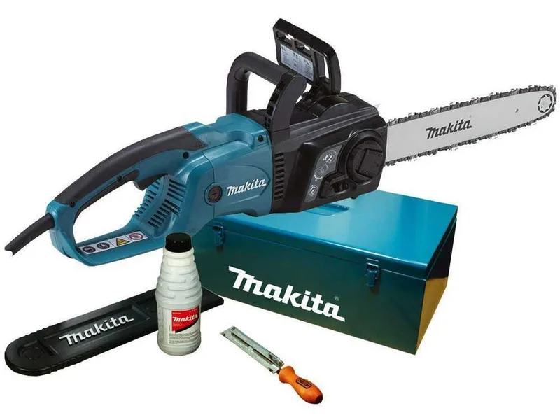 Makita UC4051AK - Tronçonneuse électrique de 2000W - Guide 40 cm - le coffret avec kit Makita