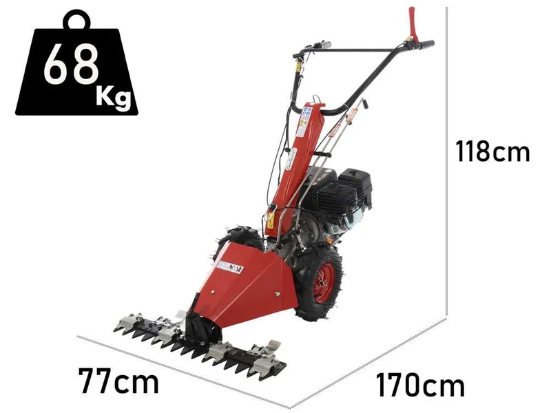 GeoTech Pro MCT650 - Motofaucheuse multifonction - Loncin G200F