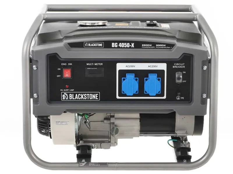 Blackstone BG 4050-X - Groupe électrogène avec AVR 3 kw - Continue 2.8 kW Monophasé