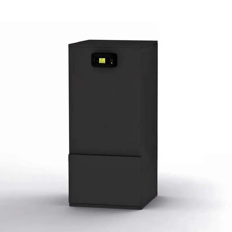 Réservoir à pellets Edilkamin avec une capacité de 250 kg.