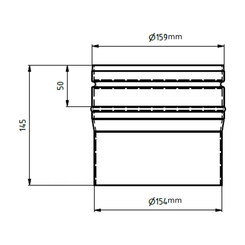 Raik extension LS diamètre 150