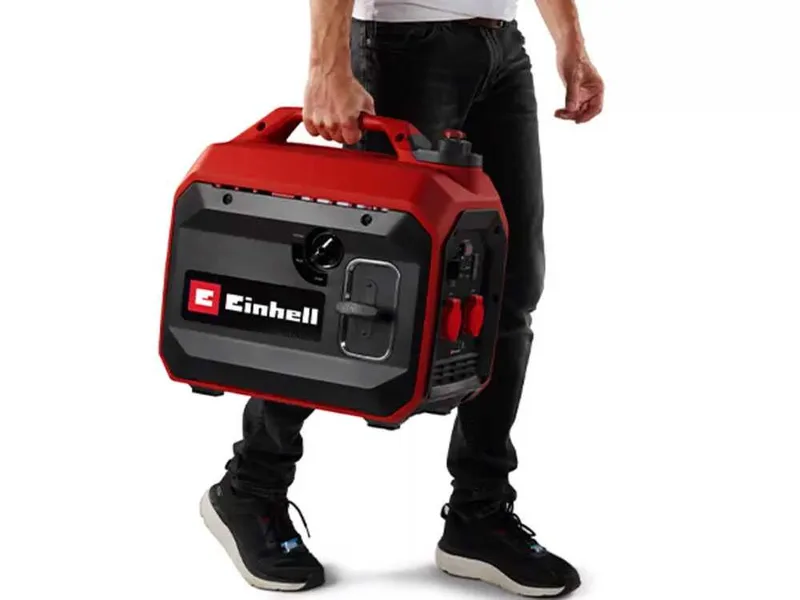 Einhell TC-IG 2200 - Groupe électrogène inverter à essence de 1.9 kW - Continu 2.2 kW Monophasé