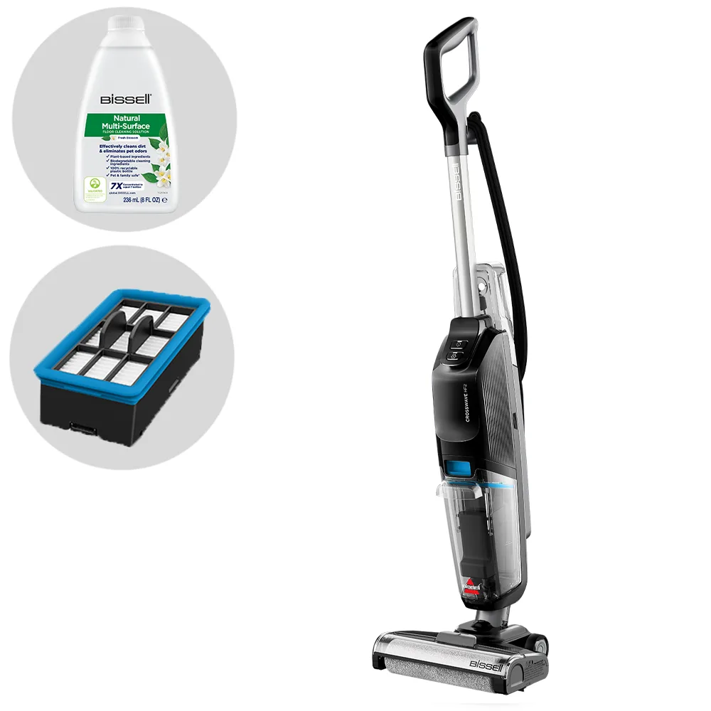 Bissel CrossWave HF2 Select - Autolaveuse - 2 en 1 Nettoie et sèche - 340 W