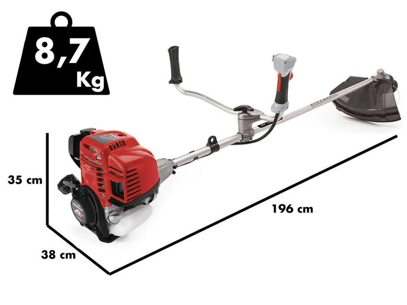 Castelgarden BC 450 HD - Débroussailleuse à essence 4 temps - Moteur Honda GX50