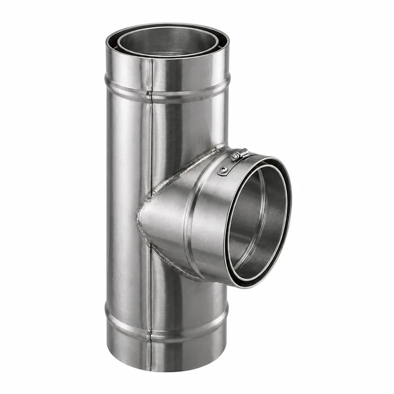 Schiedel Té 90° pour ICS Ø 180 mm