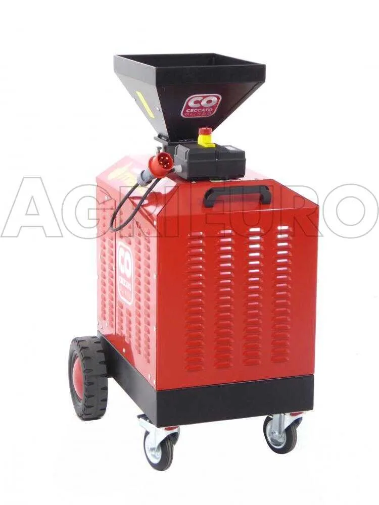 Ceccato Olindo Presse à pellets Triphasée 7,5 CV - Fabrication de pellets pour le chauffage