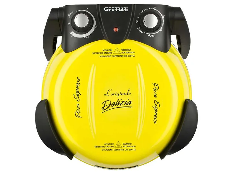 G3 Ferrari Delizia Jaune - Four à pizza électrique - Pierre réfractaire