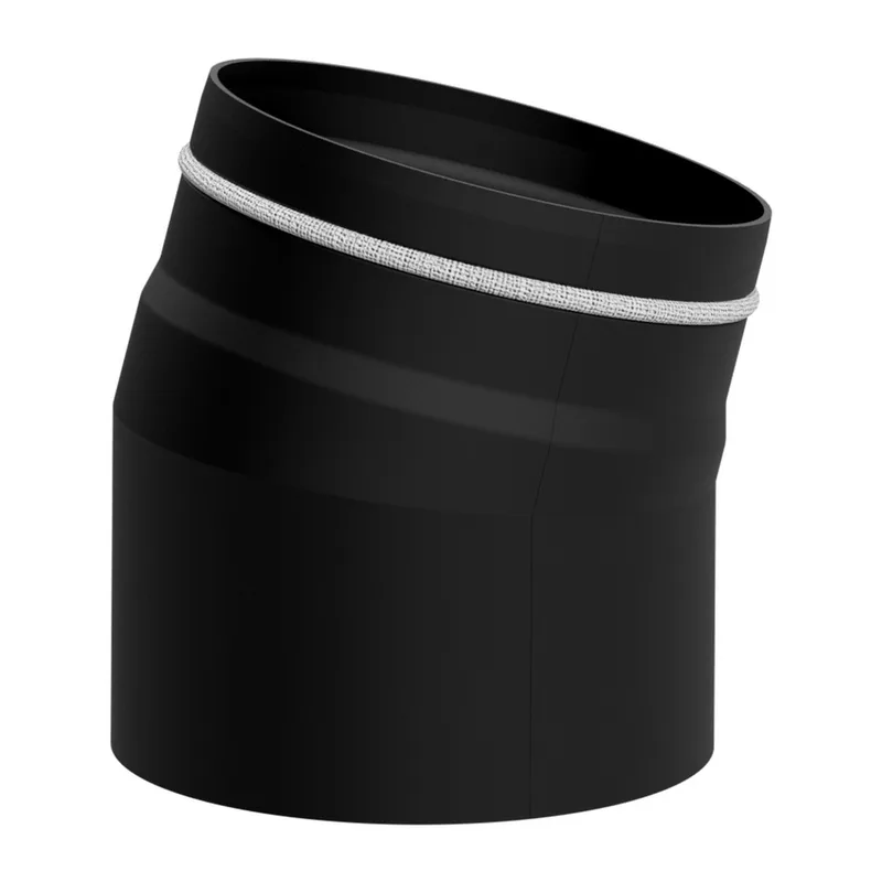 Raik Bogen LS diamètre 150/15° rétréci 2-pièces noir