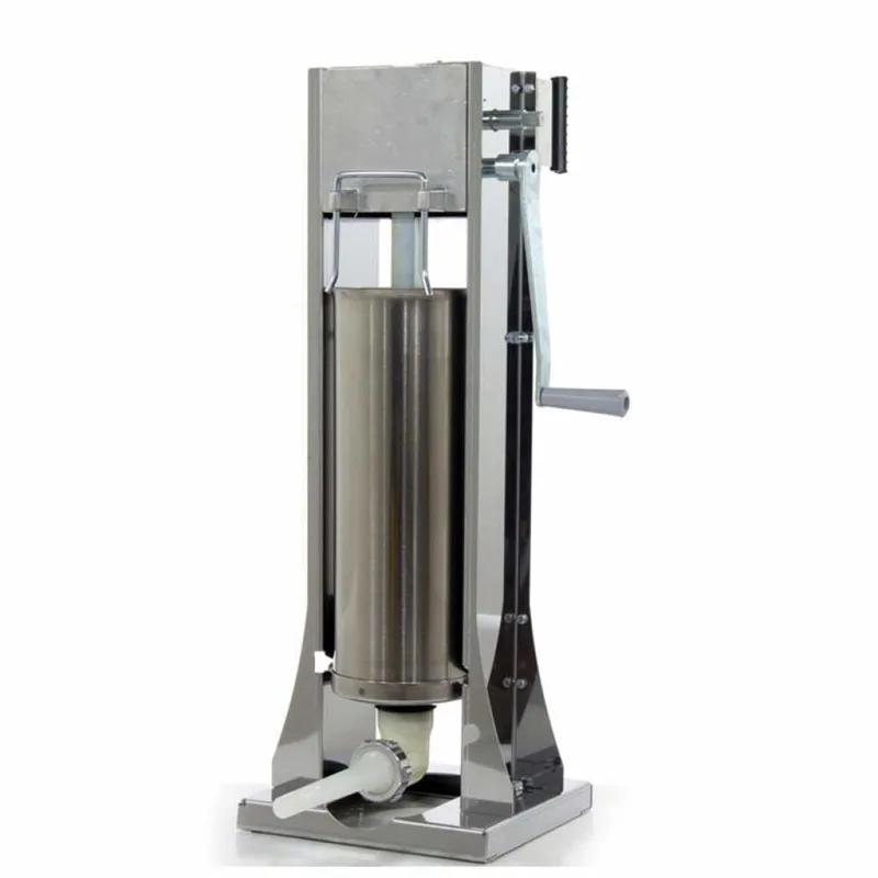Reber 8973 V INOX - Poussoir à saucisses vertical 10 kg - 2 vitesses avec carter