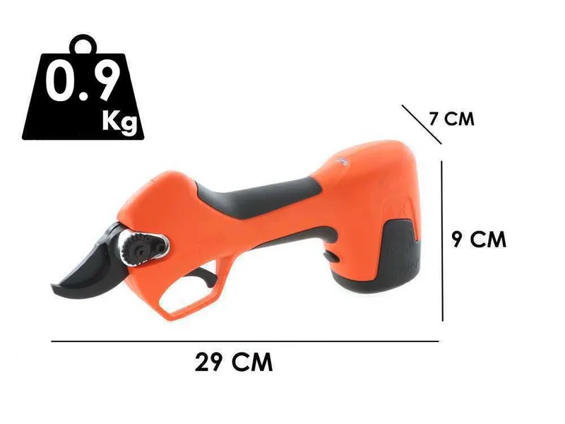 Sécateur électrique de taille Stocker Vulcano E-25 TR 14.4 V - Diamètre de coupe 25 mm