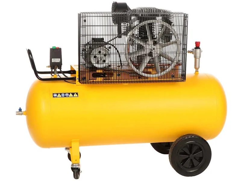 DEWALT DXCMB4T270HCE - Compresseur d'air électrique triphasé par courroie - Moteur 4 CV – 270 L
