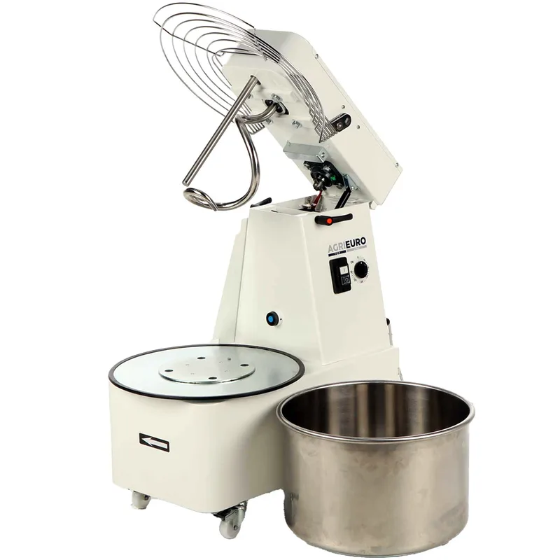 Mixer 5000 T Deluxe - Pétrin à spirale relevable - Capacité 40Kg - Triphasé