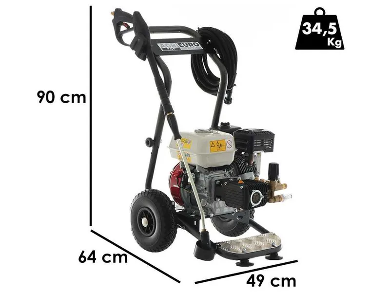 Nettoyeur haute pression thermique AgriEuro Top-Line BWD-K 11/200 - Moteur Honda GX200